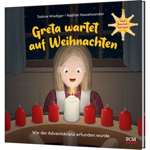 Produktbild - Greta wartet auf Weihnachten - Wie der Adventskranz erfunden wurde