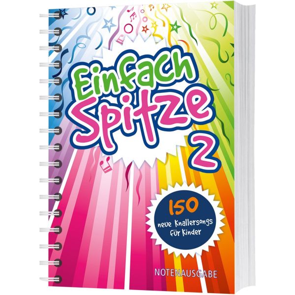 Produktbild des Artikels Einfach Spitze - Notenausgabe 2 (Liederbuch - Spiralbindung)