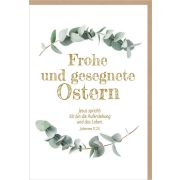 Produktbild des Artikels Schreibwaren Faltkarte "Frohe und gesegnete Ostern"