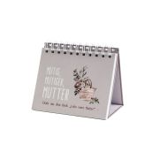 Produktbild des Artikels Buch - Spiralbindung Mutig, Mutiger, Mutter - Aufstellbuch