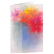 Produktbild des Artikels Schreibwaren Kunstkarten "Blumenstrauß" 5 Stk.