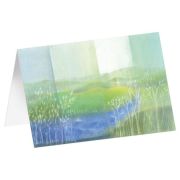Produktbild des Artikels Schreibwaren Kunstkarten "Frisches Wasser" 5 Stk.