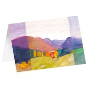 Produktbild des Artikels Schreibwaren Kunstkarten "Herbstfarben" 5 Stk.