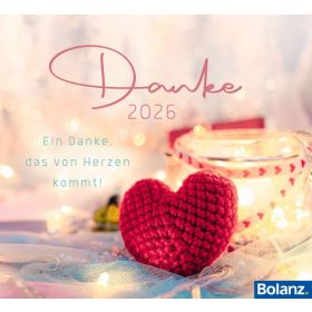 Produktbild des Artikels Kalender - Spiralbindung Danke 2026 - Minikalender