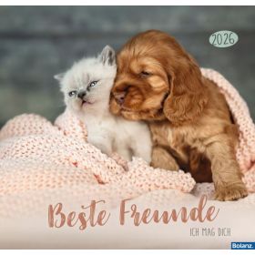 Produktbild des Artikels Kalender - Spiralbindung Beste Freunde 2026 - Posterkalender