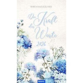 Produktbild des Artikels Kalender - Spiralbindung Die Kraft der Worte 2026 - Wandkalender