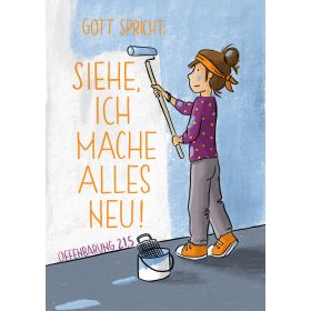 Produktbild des Artikels Jahreslosung 2026 - Stundenentwurf und Postkarten (10 Ex.) für (Jungschar)Kinder (Buch - Broschiert)
