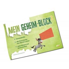 Produktbild des Artikels Buch - Geheftet Mein Geheimblock No. 2 Martin Luther