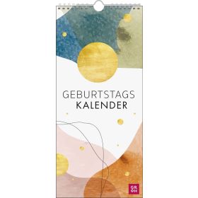 Produktbild des Artikels Kalender - Spiralbindung Geburtstagskalender Pattern - immerwährend