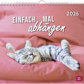 Produktbild des Artikels Kalender - Spiralbindung Einfach mal abhängen 2026 - Wandkalender