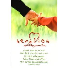 CD-Card: Herzlich willkommen - neutral