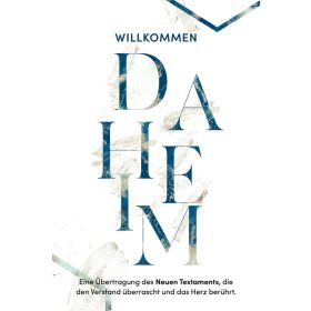 Produktbild des Artikels Willkommen daheim - Letter Edition (Bibel - Gebunden)