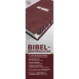 Produktbild des Artikels Bibel-Griffregister rot ()