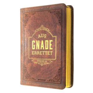 Produktbild des Artikels Aus Gnade errettet (Buch - Kunstleder)