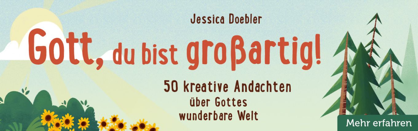 Banner - Gott, du bist großartig!