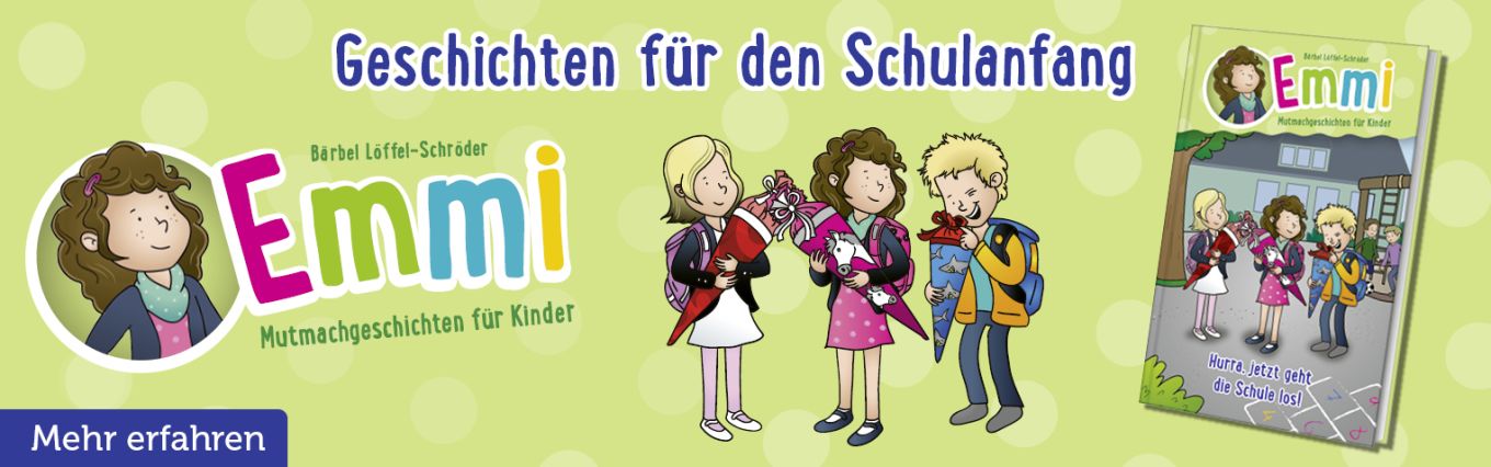Banner - Emmi - Hurra, jetzt geht die Schule los!